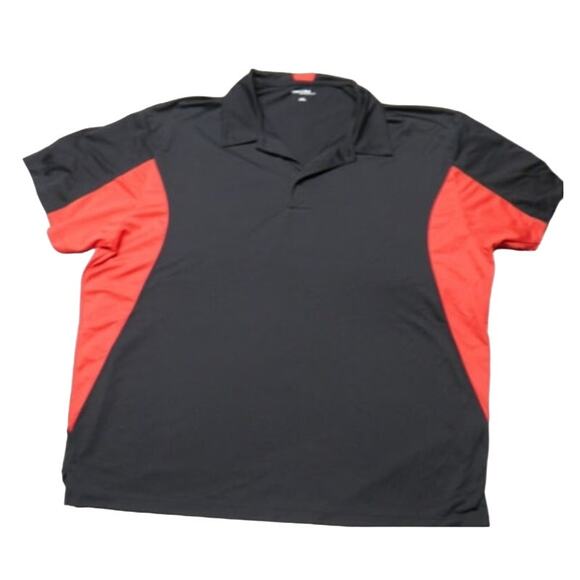 Sport-Tek Mens 3XL Side Blocked 100% Polyester Sport-Wick Polo Collared Shirt - Picture 1 of 3